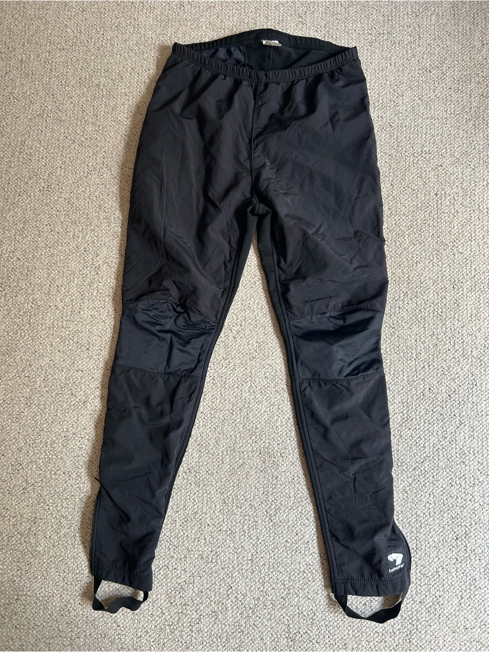 Men’s Bellwether Black Windproof Winter Cycling Pants